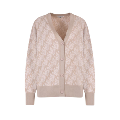 Shop K Krizia Cardigan In Beige