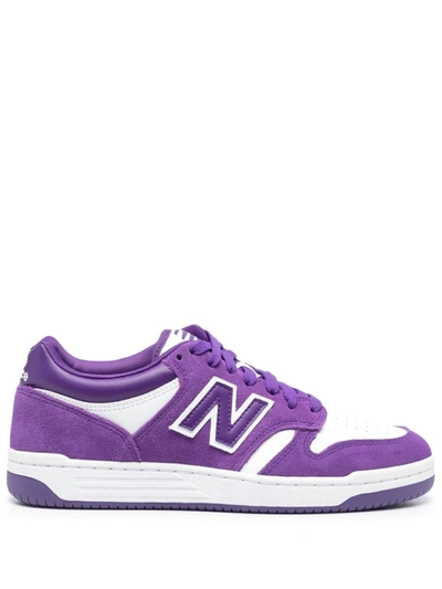 Shop New Balance 480 - Scarpe Lifestyle Unisex Shoes In Pink &amp; Purple