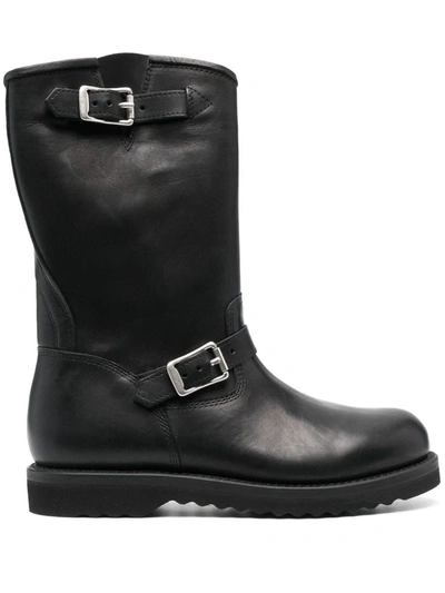 Shop Our Legacy Corral Boot Shoes In Black