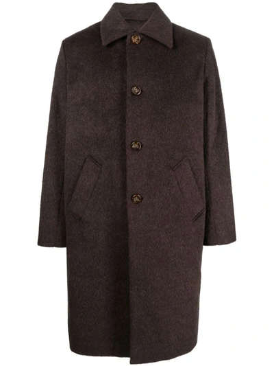 Shop Séfr Esco Coat Clothing In Brown