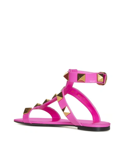 Shop Valentino Garavani Sandals In Pink Pp