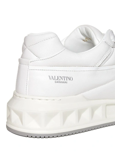 Shop Valentino Garavani Sneakers In Bianco Bianco Pastel Grey