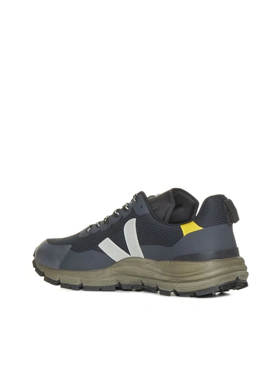 Shop Veja Sneakers In Black_oxford-grey_tonic