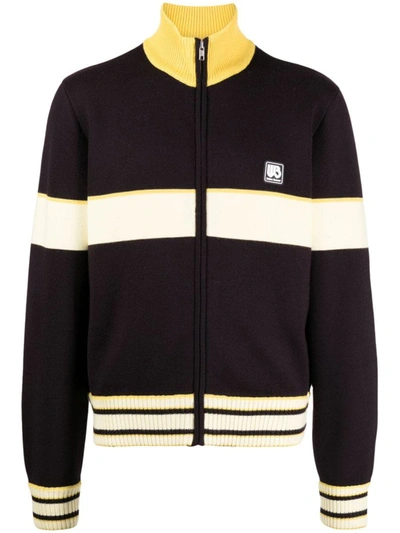Shop Wales Bonner Haven Track Top Clothing In Brown