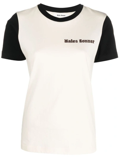 Shop Wales Bonner Morning T-shirt Clothing In Nude &amp; Neutrals