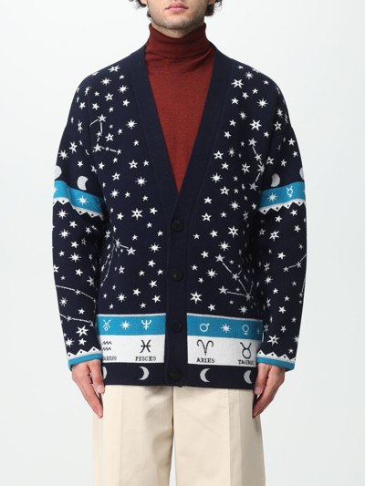 Shop Alanui Sweater  Men Color Navy