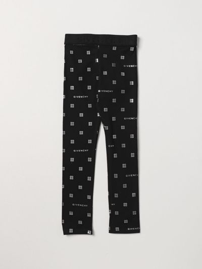 Shop Givenchy Pants  Kids Color Black