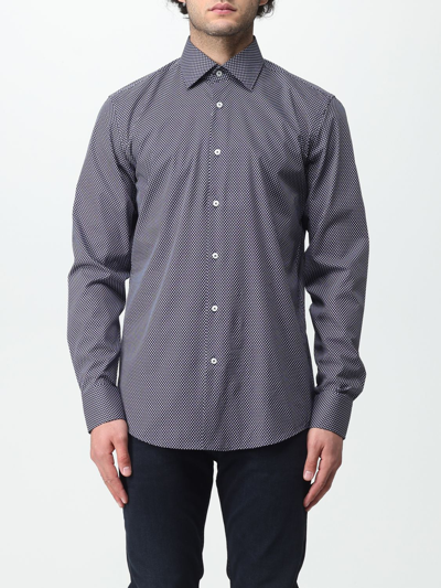 Hugo Boss Shirt Boss Men Color Blue In Blue