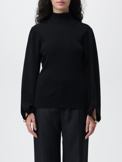 Shop Chloé Sweater In Wool Blend In Black