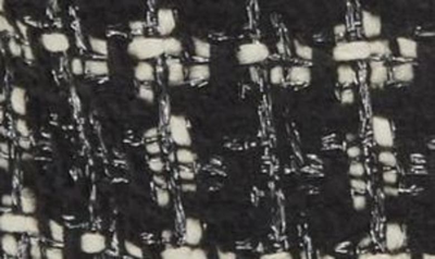 Shop Koko + Palenki Tweed Pointed Toe Bootie In Black Tweed