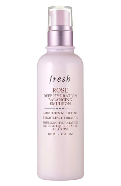 Shop Fresh Rose Deep Hydration Balancing Emulsion, 3.4 oz