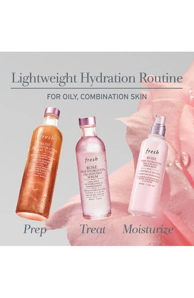 Fresh Rose & Hyaluronic Acid Lightweight Moisturizer 3.3 Fl oz / 100 ml