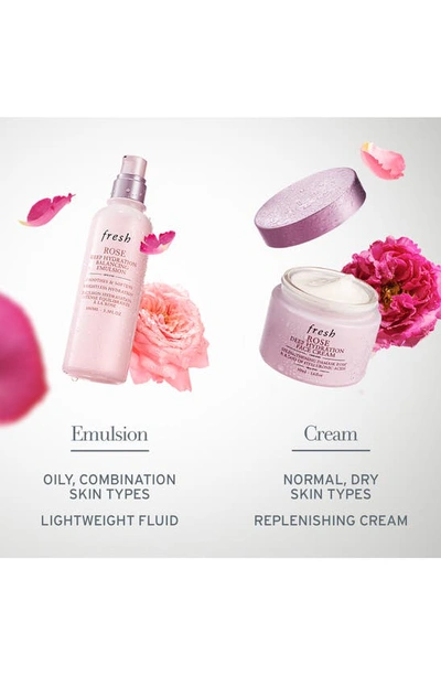 Fresh Rose & Hyaluronic Acid Lightweight Moisturizer 3.3 Fl oz / 100 ml