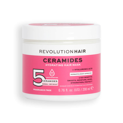 5 CERAMIDES AND HYALURONIC ACID HYDRATING HAIR MASK 200ML