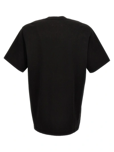 Shop Doublet Logo Embroidery T-shirt In Black