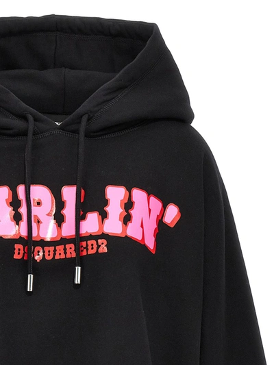 Shop Dsquared2 'onion' Hoodie In Black
