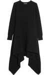 ALEXANDER MCQUEEN Asymmetric cashmere sweater dress