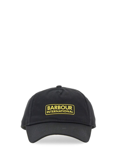 Shop Barbour International Endurance Baseball Cap In Black