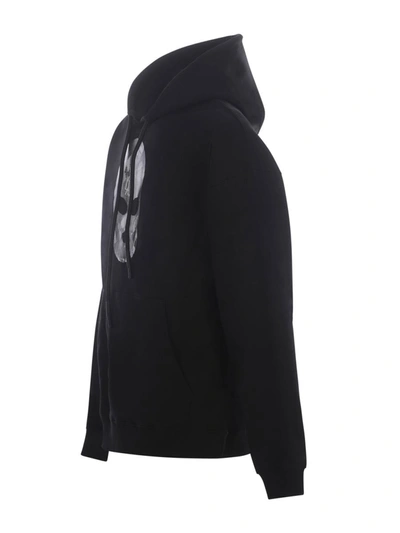 Shop 44 Label Group M Hooded Sweatshirt 44label Group In Black