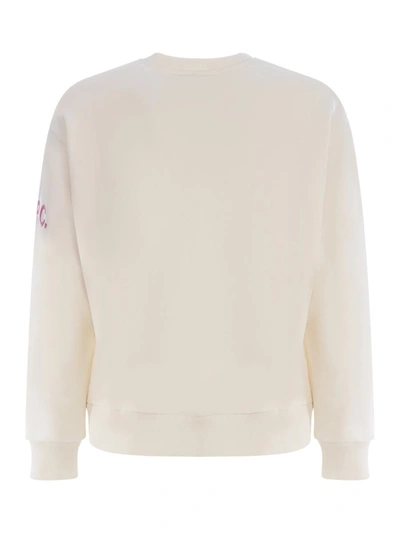 Shop Apc A.p.c. Sweatshirt  "adam" In Beige