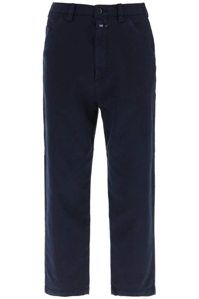 Shop Closed 'dover' Trousers In Blue