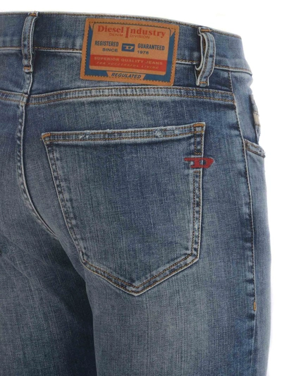 Shop Diesel Jeans  Slim "d-strukt" In Denim