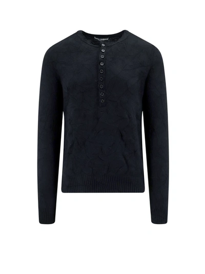 Shop Dolce & Gabbana Sweater In Black