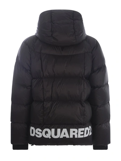 Shop Dsquared2 Down Jacket In Black