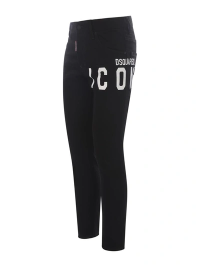 Shop Dsquared2 Jeans  "icon" In Black