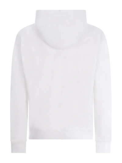Shop Dsquared2 Hooded Sweatshirt In White