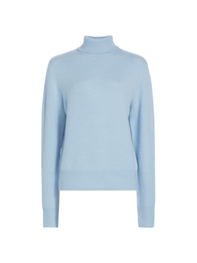 Shop Rag & Bone Women's Talan Cashmere Turtleneck Sweater In Light Blue