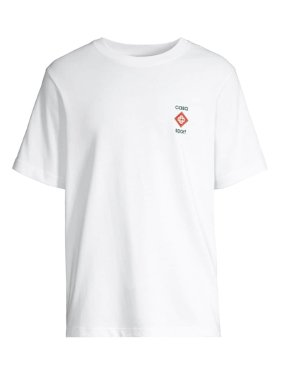 Shop Casablanca Men's For The Peace Casa Sport Logo T-shirt