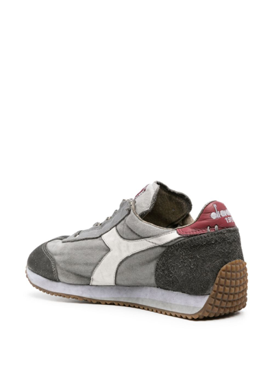 Shop Diadora Equipe H Dirty Stone Wash Evo Sneakers