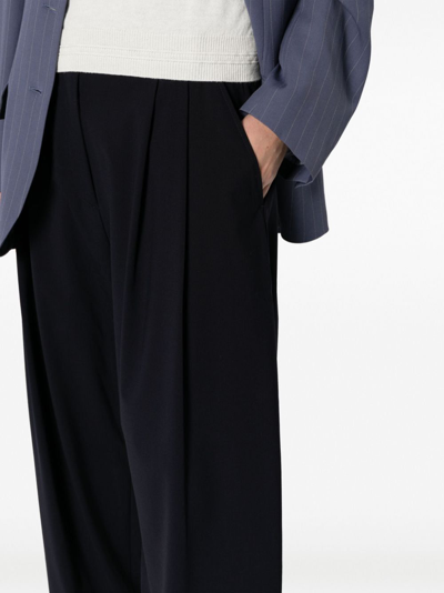 Shop Studio Nicholson Double Pleat Curved Volume Pant