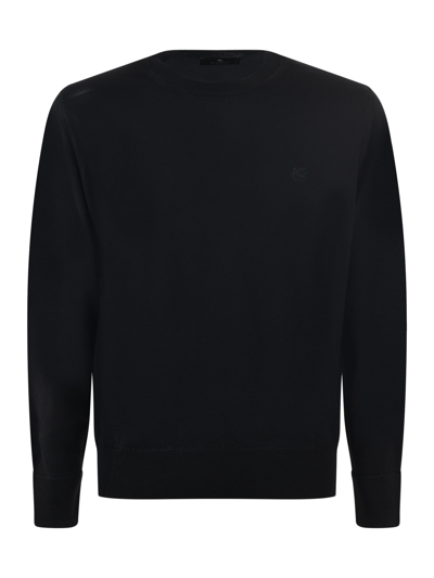 Shop Etro Sweater In Nero