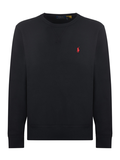 Shop Polo Ralph Lauren Sweatshirt In Nero