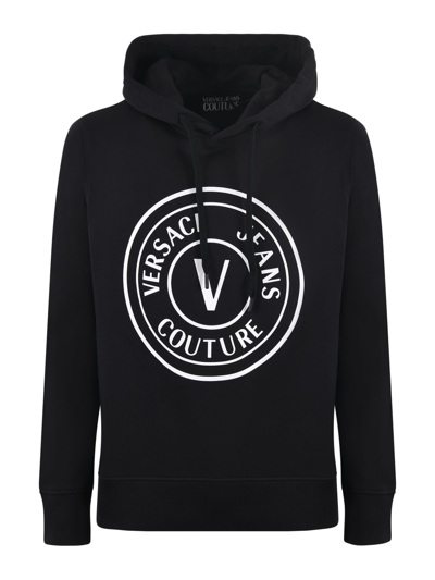 Shop Versace Jeans Couture Sweatshirt In Nero