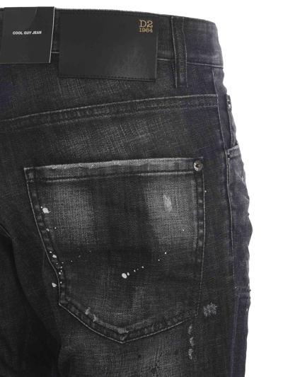 Shop Dsquared2 Jeans  Cool Guy In Denim In Denim Nero