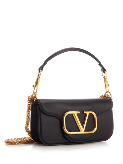 Shop Valentino Small Locò Bag In Black