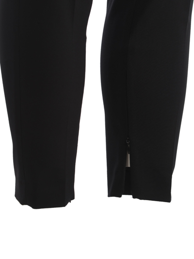 Shop Dsquared2 Trousers  Skinny In Stretch Wool In Nero