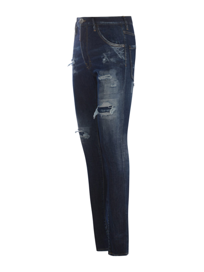 Shop Dsquared2 Jeans  Cool Girl In Denim In Blu Scuro