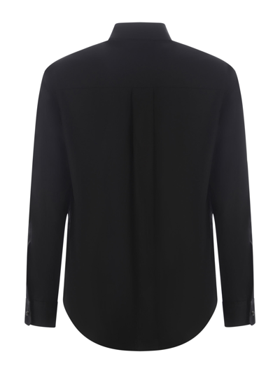 Shop Dsquared2 Shirt  University In Cotton In Nero