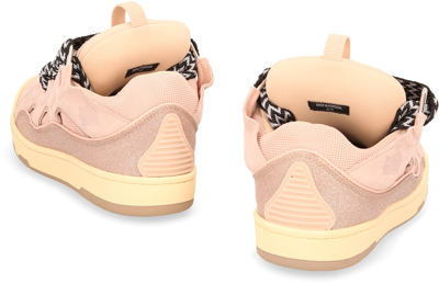 Shop Lanvin Sneakers Low-top Curb In Pink