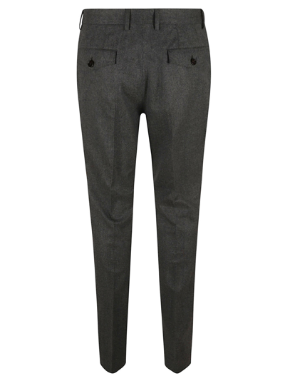 Shop Brunello Cucinelli Wrap Trousers In Grey