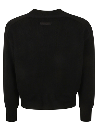 Shop Canada Goose Round Neck Sweater In Black