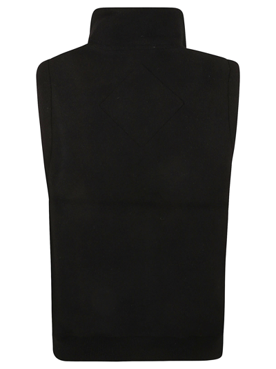 Shop Canada Goose Mersey Fleece Vest In Black
