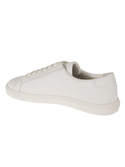 Shop Saint Laurent Moon Plus Low Top Boots In Optic White