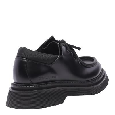 Shop Dsquared2 Laced Up Shoes In Black