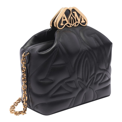 Shop Alexander Mcqueen Seal Box Bag In Black