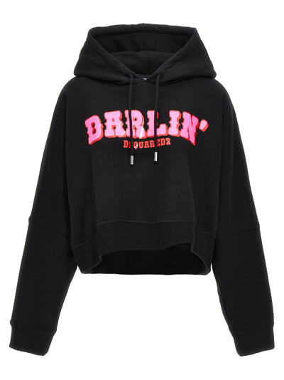 Shop Dsquared2 Onion Hoodie In Black